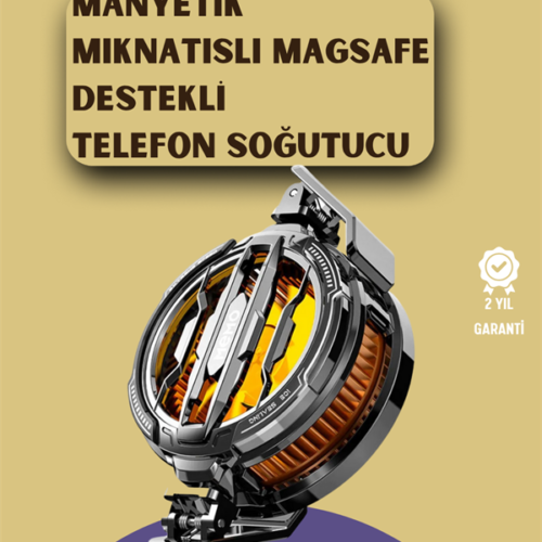 Mobil Oyunlar İçin Serinletici Telefon Fanı | Sessiz Çalışma | Geniş Kıskaçlı Tasarım