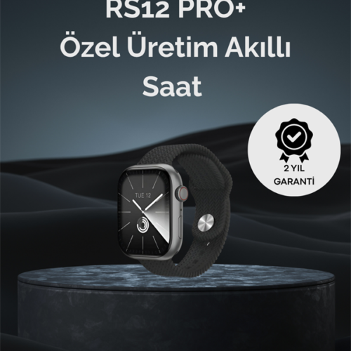 RS12 PRO+ 2025 Serisi Uzun Şarj Süreli Garantili Full Ekranlı Özel Üretim Akıllı Saat – 2GB Hafıza