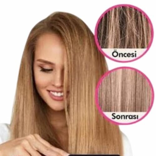 Saç Düzleştirici Seramik Kaplama Yüksek Isı Ayarlı Profesyonel 4 Kademeli 220 Decere