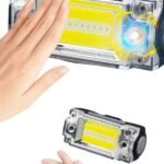 Sensörlü Kamp Lambası Ayarlanabilir Kafa Lambası Kafa Bantlı