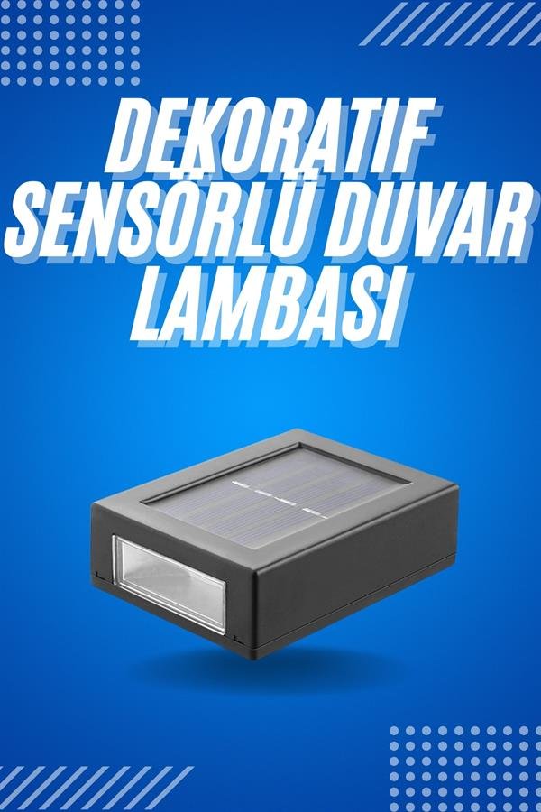 Solar Gunes Enerjili Cift Tarafli Duva Bb39 C Solar Güneş Enerjili Çift Taraflı Duvar Lambası Çift Taraflı Duvar Lamba Güneş Enerjili najmaddin.com şık tasarımı ve fonksiyonelliğiyle dış mekanlarınızı aydınlatmanın mükemmel bir yoludur. Güneş enerjisiyle çalışan bu lamba