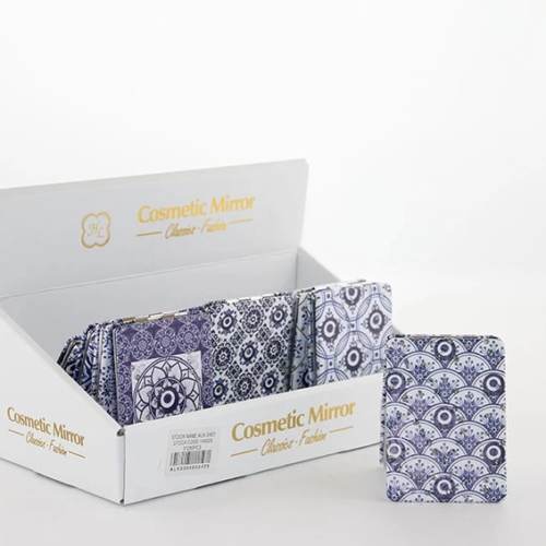 Taşlı Nazar Boncuklu El Aynası İnce Alk2499