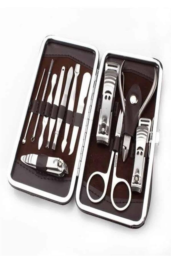 Tirnak Bakimi Tirnak Makasi Profesyone 710e02 Tırnak Bakımı Tırnak Makası Profesyonel 12 Parça El Ayak Manikür Pedikür Seti najmaddin.com seyahatlerinizde de size büyük kolaylık sağlar.Yüksek Kaliteli Araçlar:Set içerisindeki tüm araçlar