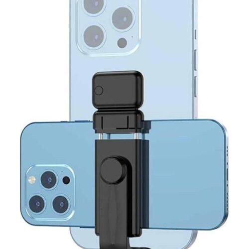 Tripod Selfie Çubuğu Bluetooth Kumandalı Kablosuz Led Işıklı