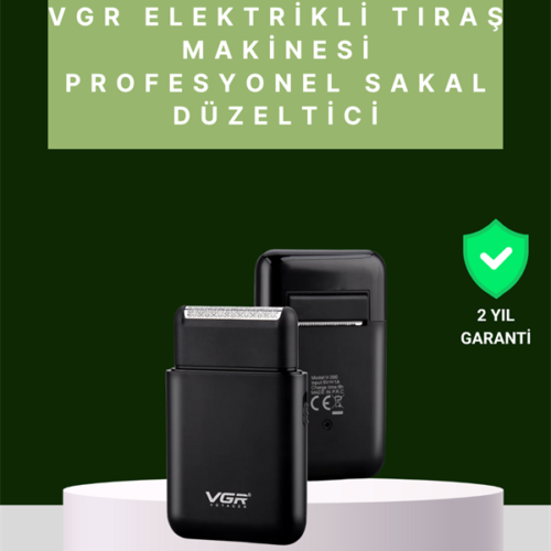 USB Şarjlı Traş Makinesi – Piston + Ağ Başlık