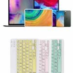 Uyumlu Kablosuz Bluetooth Şarj Edilebilir Mini Q Klavye