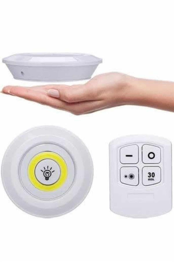Yapiskanli 3lu Spot Led Isik Lamba Mon E959 Yapışkanlı 3'lü Spot Led Işık Lamba Montajsız Pilli Uzaktan Kumandalı najmaddin.com Yapışkanlı 3'lü Spot Led Işık Lamba Montajsız Pilli Uzaktan Kumandalı