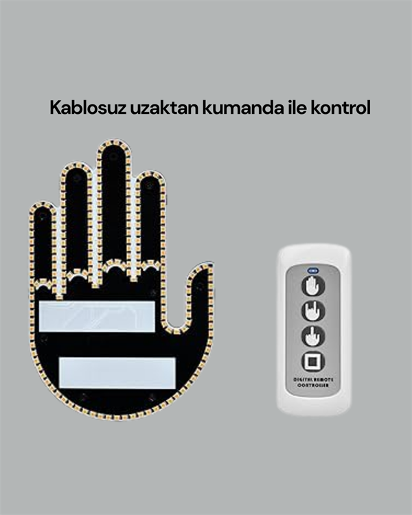 Yuksek Gorunurluklu Otomobil Jest Isig 9 7f32 Yüksek Görünürlüklü Otomobil Jest Işığı – 3 Modlu LED Arka Cam Aksesuarı, Pratik ve Eğlenceli najmaddin.com Aracınıza farklı bir hava katmak istiyorsanız bu LED jest ışığı ideal bir seçim! Yapışkanlı yüzeyi sayesinde sadece 30 saniyede monte edilir; herhangi bir araç modifikasyonuna gerek kalmaz. Kablosuz kumandası ile pratik bir kullanım sunar. Sürücüye eğimli yapısı ve güçlü ışık çıkışıyla her açıdan net görünürlük sağlar. Şarj gerektirmeyen pil sistemi ile dilediğiniz zaman kullanıma hazır olur. Işık gücü azaldığında yalnızca pilleri değiştirmeniz yeterli. Kompakt