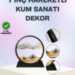 Zihin Açıcı Kum Manzarası – 3D Dinamik Kum Tablosu